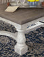 Havalance Coffee Table with 1 End Table at Walker Mattress and Furniture Locations in Cedar Park and Belton TX.