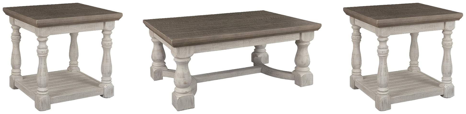 Havalance Coffee Table with 2 End Tables at Walker Mattress and Furniture Locations in Cedar Park and Belton TX.