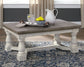 Havalance Coffee Table with 2 End Tables at Walker Mattress and Furniture Locations in Cedar Park and Belton TX.