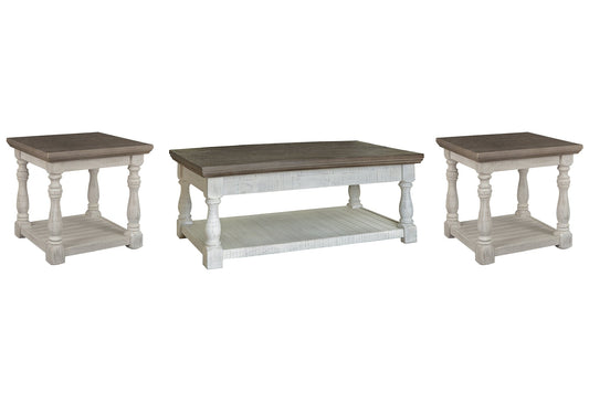 Havalance Coffee Table with 2 End Tables at Walker Mattress and Furniture Locations in Cedar Park and Belton TX.