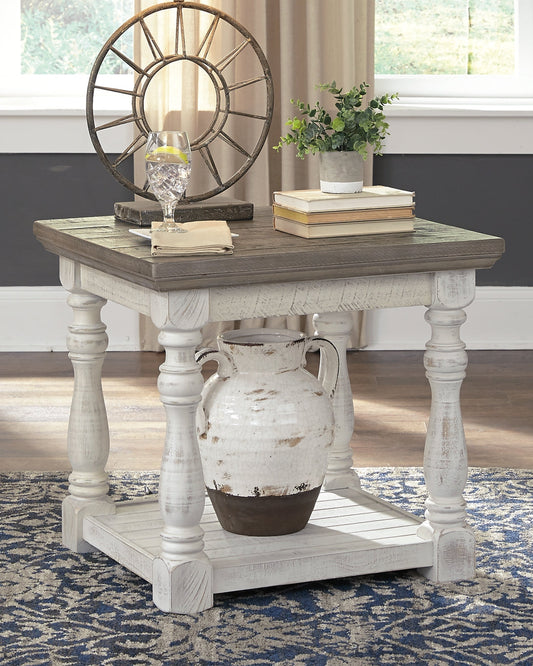 Havalance Rectangular End Table at Walker Mattress and Furniture Locations in Cedar Park and Belton TX.