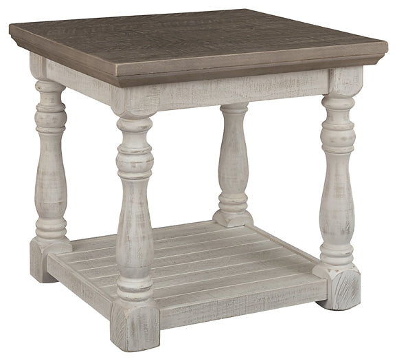 Havalance Rectangular End Table at Walker Mattress and Furniture Locations in Cedar Park and Belton TX.