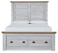 Haven Bay Queen Panel Storage Bed with Dresser at Walker Mattress and Furniture Locations in Cedar Park and Belton TX.
