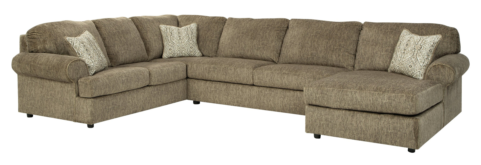 Hoylake 3-Piece Sectional with Ottoman at Walker Mattress and Furniture Locations in Cedar Park and Belton TX.