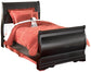 Huey Vineyard Queen Sleigh Bed at Walker Mattress and Furniture Locations in Cedar Park and Belton TX.