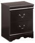 Huey Vineyard Two Drawer Night Stand at Walker Mattress and Furniture Locations in Cedar Park and Belton TX.