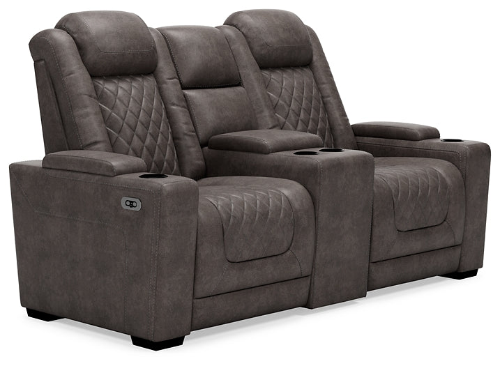 HyllMont Sofa and Loveseat at Walker Mattress and Furniture Locations in Cedar Park and Belton TX.