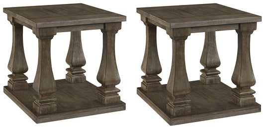 Johnelle 2 End Tables at Walker Mattress and Furniture Locations in Cedar Park and Belton TX.