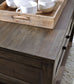 Johurst Sofa Table at Walker Mattress and Furniture Locations in Cedar Park and Belton TX.