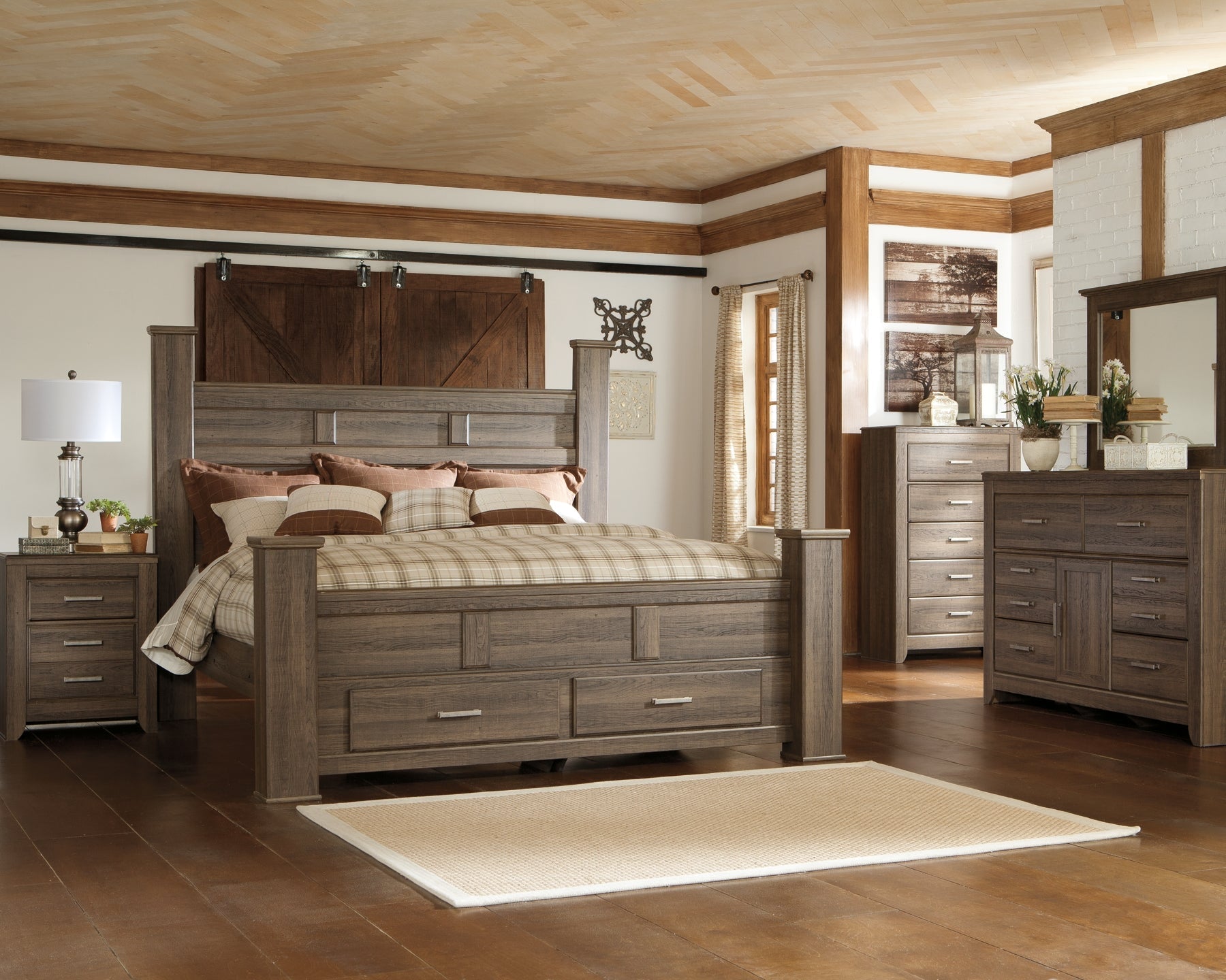 Juararo Dresser and Mirror at Walker Mattress and Furniture Locations in Cedar Park and Belton TX.