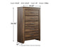 Juararo Five Drawer Chest at Walker Mattress and Furniture Locations in Cedar Park and Belton TX.