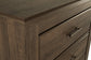 Juararo Five Drawer Chest at Walker Mattress and Furniture Locations in Cedar Park and Belton TX.