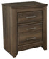 Juararo King Poster Bed with Mirrored Dresser and 2 Nightstands at Walker Mattress and Furniture Locations in Cedar Park and Belton TX.