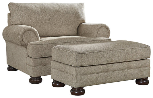 Kananwood Chair and Ottoman at Walker Mattress and Furniture Locations in Cedar Park and Belton TX.