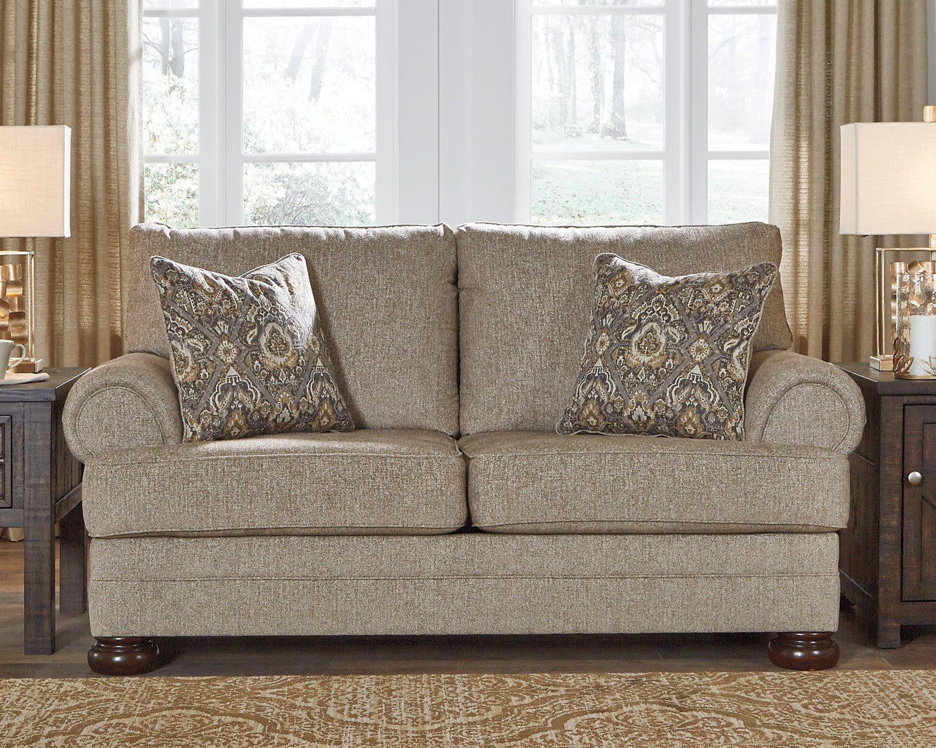 Kananwood Sofa and Loveseat at Walker Mattress and Furniture Locations in Cedar Park and Belton TX.