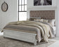 Kanwyn Queen Panel Bed at Walker Mattress and Furniture Locations in Cedar Park and Belton TX.