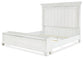 Kanwyn Queen Panel Bed with Storage Bench at Walker Mattress and Furniture Locations in Cedar Park and Belton TX.