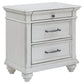 Kanwyn Three Drawer Night Stand at Walker Mattress and Furniture Locations in Cedar Park and Belton TX.