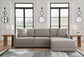 Katany 3-Piece Sectional with Ottoman at Walker Mattress and Furniture Locations in Cedar Park and Belton TX.