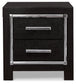 Kaydell King Upholstered Panel Storage Bed with Mirrored Dresser and 2 Nightstands at Walker Mattress and Furniture Locations in Cedar Park and Belton TX.