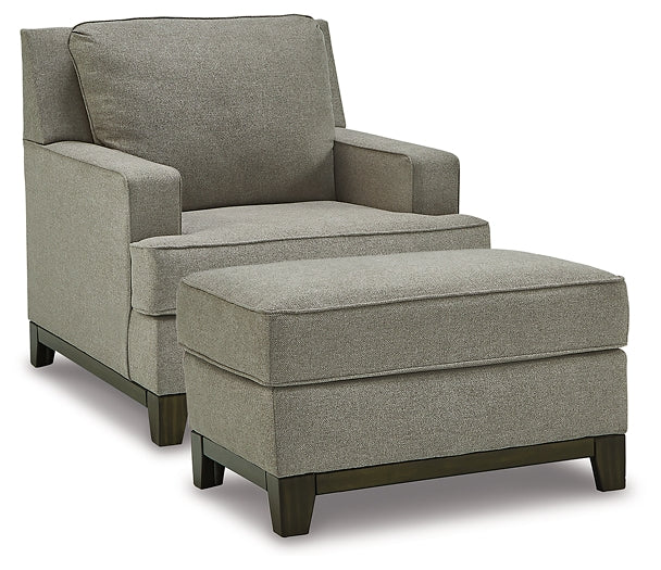 Kaywood Chair and Ottoman at Walker Mattress and Furniture Locations in Cedar Park and Belton TX.