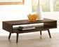 Kisper Coffee Table with 1 End Table at Walker Mattress and Furniture Locations in Cedar Park and Belton TX.