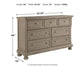 Lettner Twin Sleigh Bed with Dresser at Walker Mattress and Furniture Locations in Cedar Park and Belton TX.