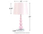 Letty Crystal Table Lamp (1/CN) at Walker Mattress and Furniture Locations in Cedar Park and Belton TX.
