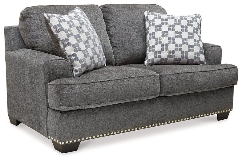 Locklin Sofa and Loveseat at Walker Mattress and Furniture Locations in Cedar Park and Belton TX.