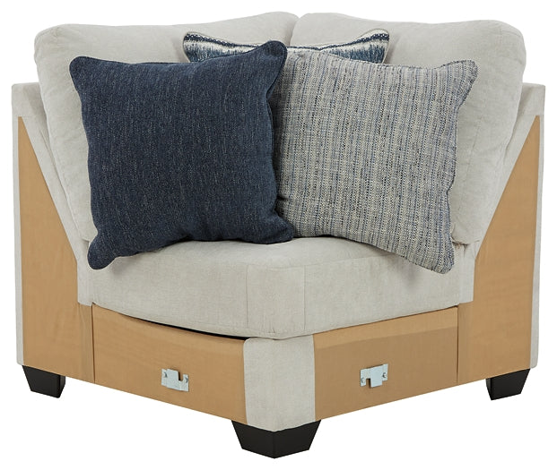 Lowder 5-Piece Sectional with Ottoman at Walker Mattress and Furniture Locations in Cedar Park and Belton TX.