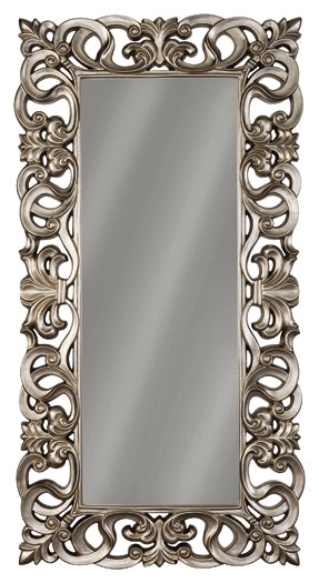 Lucia Floor Mirror at Walker Mattress and Furniture Locations in Cedar Park and Belton TX.