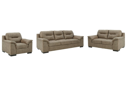 Maderla Sofa, Loveseat and Chair at Walker Mattress and Furniture Locations in Cedar Park and Belton TX.