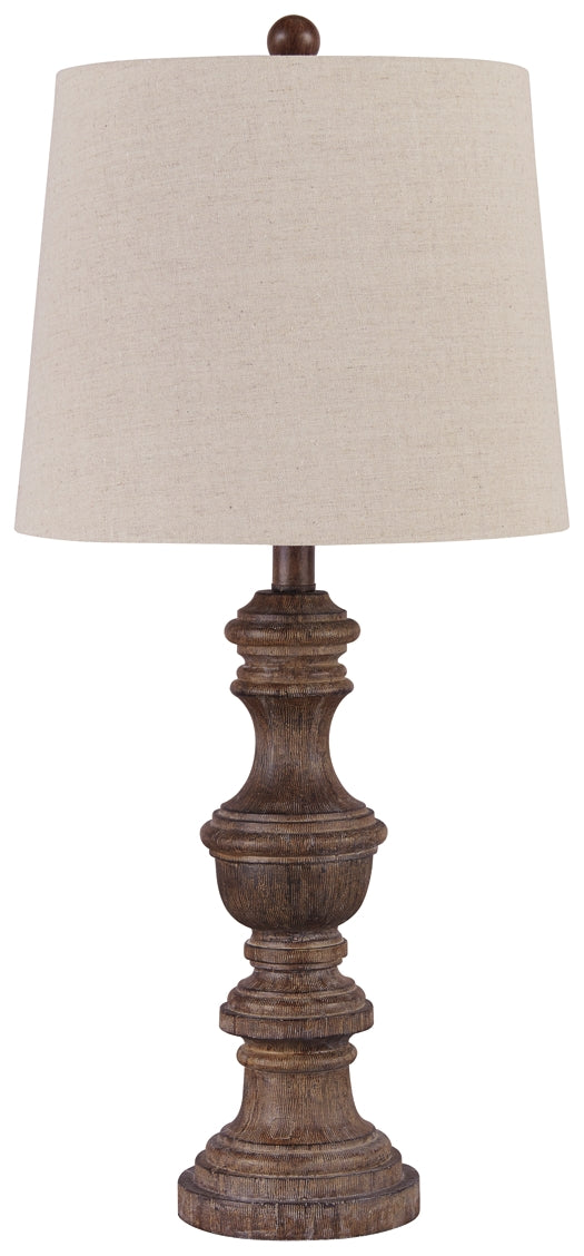 Magaly Poly Table Lamp (2/CN) at Walker Mattress and Furniture Locations in Cedar Park and Belton TX.