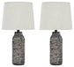 Mahima Paper Table Lamp (2/CN) at Walker Mattress and Furniture Locations in Cedar Park and Belton TX.