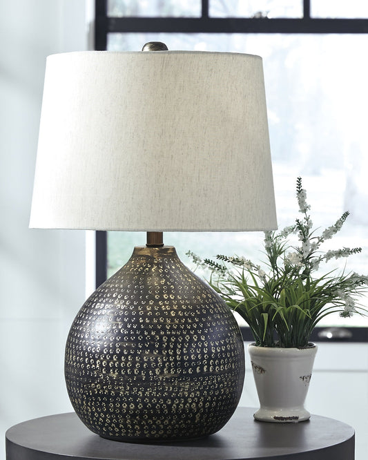 Maire Metal Table Lamp (1/CN) at Walker Mattress and Furniture Locations in Cedar Park and Belton TX.