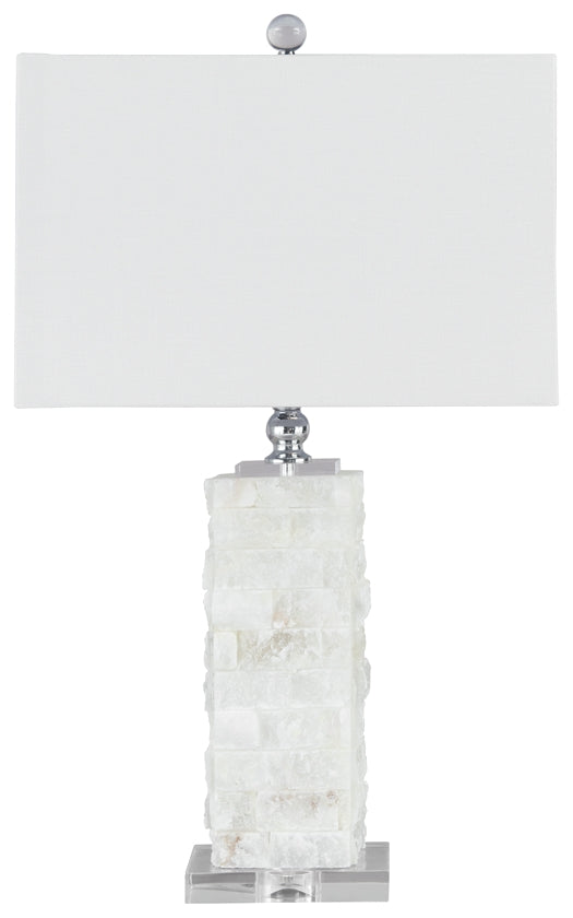 Malise Alabaster Table Lamp (1/CN) at Walker Mattress and Furniture Locations in Cedar Park and Belton TX.