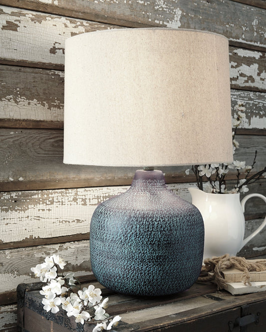 Malthace Metal Table Lamp (1/CN) at Walker Mattress and Furniture Locations in Cedar Park and Belton TX.