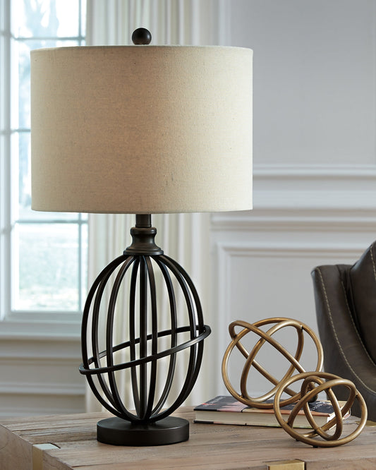 Manasa Metal Table Lamp (1/CN) at Walker Mattress and Furniture Locations in Cedar Park and Belton TX.