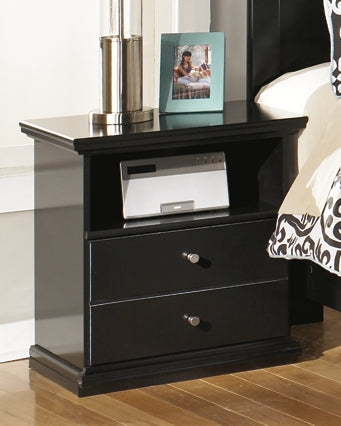 Maribel One Drawer Night Stand at Walker Mattress and Furniture Locations in Cedar Park and Belton TX.