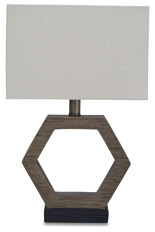 Marilu Poly Table Lamp (1/CN) at Walker Mattress and Furniture Locations in Cedar Park and Belton TX.