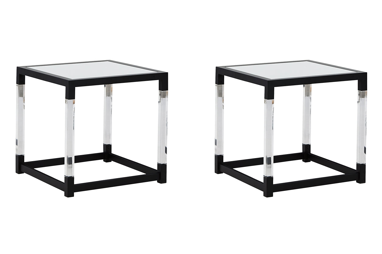Nallynx 2 End Tables at Walker Mattress and Furniture Locations in Cedar Park and Belton TX.