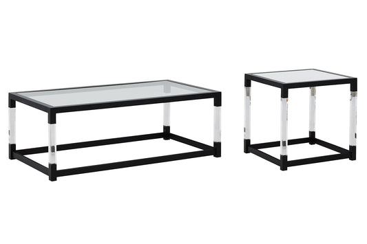 Nallynx Coffee Table with 1 End Table at Walker Mattress and Furniture Locations in Cedar Park and Belton TX.