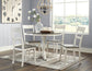 Nelling Dining Table and 4 Chairs at Walker Mattress and Furniture Locations in Cedar Park and Belton TX.