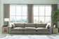 Next-Gen Gaucho 4-Piece Sectional with Ottoman at Walker Mattress and Furniture Locations in Cedar Park and Belton TX.