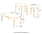 North Shore Occasional Table Set (3/CN) at Walker Mattress and Furniture Locations in Cedar Park and Belton TX.