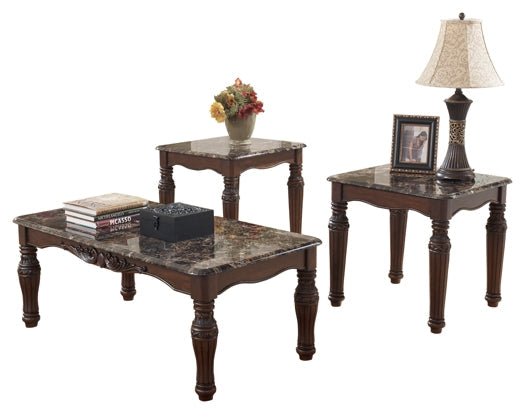 North Shore Occasional Table Set (3/CN) at Walker Mattress and Furniture Locations in Cedar Park and Belton TX.