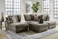 O'Phannon 2-Piece Sectional with Ottoman at Walker Mattress and Furniture Locations in Cedar Park and Belton TX.