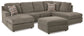 O'Phannon 2-Piece Sectional with Ottoman at Walker Mattress and Furniture Locations in Cedar Park and Belton TX.
