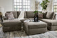 O'Phannon 2-Piece Sectional with Ottoman at Walker Mattress and Furniture Locations in Cedar Park and Belton TX.
