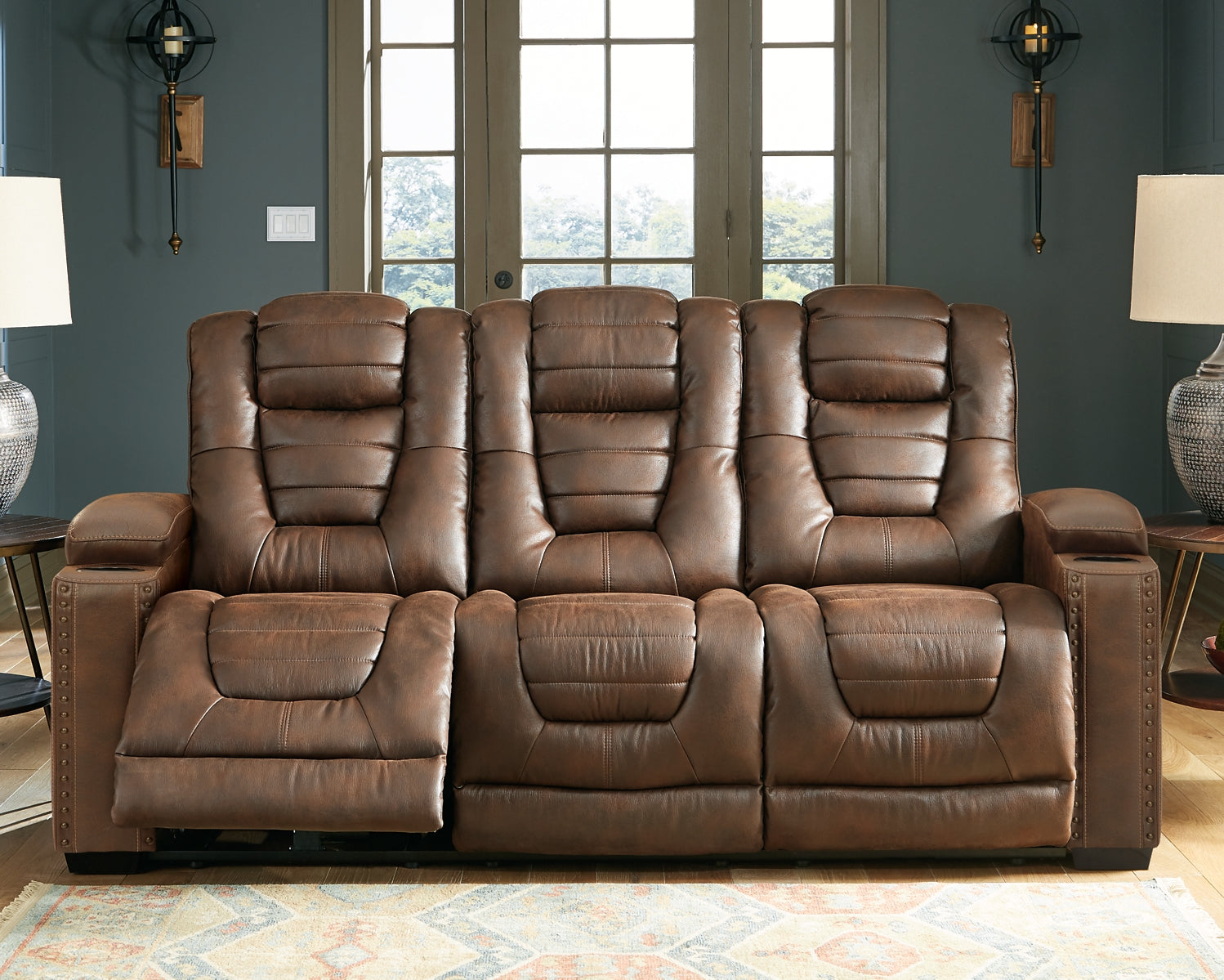 Owner's Box Sofa, Loveseat and Recliner at Walker Mattress and Furniture Locations in Cedar Park and Belton TX.